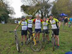171118 Harriers vs Cyclists Rob Bumstead and some cyclists.jpg